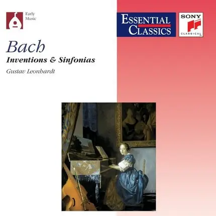 Johann Sebastian Bach , Gustav Leonhardt - Inventions & Sinfonias, BWV 772-801