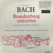 Johann Sebastian Bach , Hamburger Kammerorchester Conducted By Harry Newstone - Brandenburg Concertos No.s 4, 5 & 6