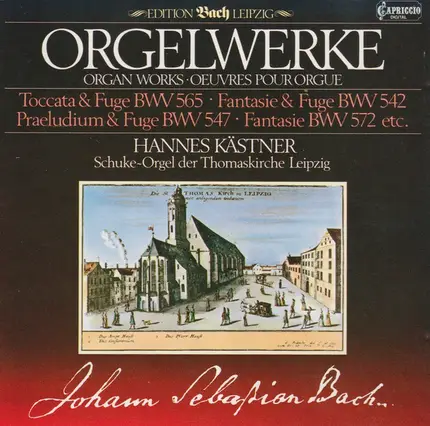 Bach / Hannes Kästner - Orgelwerke - Schuke-Orgel der Thomaskirche Leipzig