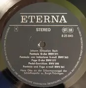 LP - Johann Sebastian Bach , Hans Otto - Bachs Orgelwerke Auf Silbermannorgeln 12: Hans Otto An Der Silbermannorgel Der Schloßkapelle Burg/Thür.