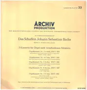Bach - 5 Konzerte Für Orgel Nach Verschiedenen Meistern