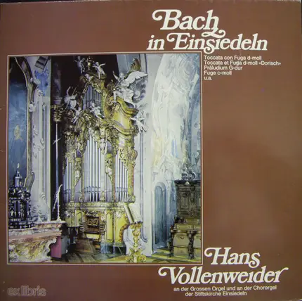 Bach / Hans Vollenweider - Bach In Einsiedeln