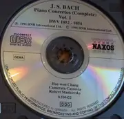 CD - Bach - Piano Concertos (Complete) Vol. 1 BWV 1052 - 1054