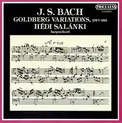 CD - Johann Sebastian Bach , Hédi Salánki - Goldberg Variations, BWV 988