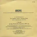 7inch Vinyl Single - Johann Sebastian Bach , Heinz Rehfuss , Berliner Motettenchor , RIAS-Kammerchor , Fritz Lehmann , G - 7 Choräle aus dem Weihnachtsoratorium, BWV 248