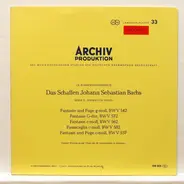 Bach / Helmut Walcha - Orgel Werke BWV 542, 572, 562, 582 Und 537
