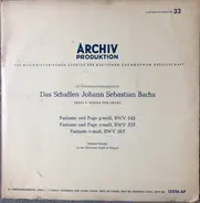 Bach / Helmut Walcha - Fantasien Und Fugen G-moll, BWV 542, C-moll, BWV 537, Fantasie C-moll, BWV 562