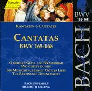 CD - Johann Sebastian Bach , Helmuth Rilling , Bach-Ensemble - Cantatas BWV 165-168 Vol.50