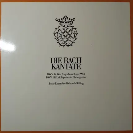 Bach - Die Bach Kantate - BWV 94, BWV 181