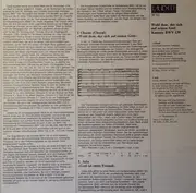 LP - Bach - Die Bach Kantate - BWV 139, BWV 26