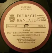 LP - Bach / Helmuth Rilling - Die Bach Kantate - BWV 148 Bringet Dem Herrn Ehre Seines Namens / BWV 89 Was Soll Ich Aus Dir Machen, Ephraim