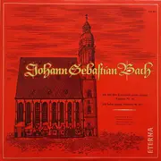 LP - Bach - Ich Will Den Kreuzstab Geme Tragen Kantate Nr. 56 / Ich Habe Genug, Kantate Nr. 82 - Mono