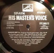LP - Johann Sebastian Bach - Bach-Kantaten (Nr. 56 Ich Will Den Kreuzstab Gerne Tragen / Nr 82 Ich Habe Genug)