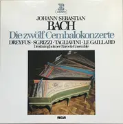 Double LP - Bach - Die Zwölf Cembalokonzerte - Test Pressing / Hardcover Box