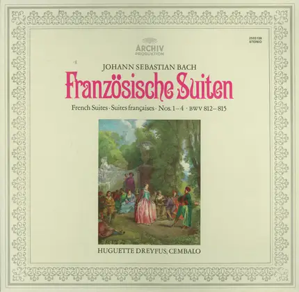 Bach - Französischen Suiten - French Suites - Suites Françaises Nos. 1-4 BWV 812-815