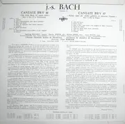 LP - J.S. Bach - F. Werner - Les grandes cantates (BWV 80 & BWV 87) - Heavy vinyl