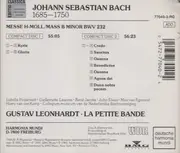 Double CD - Bach - Messe H-Moll = Mass B Minor BWV 232 - Fatbox