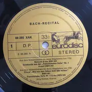 LP - Johann Sebastian Bach , Jörg Demus - Notenbüchlein Für Anna Magdalena. Italienisches Konzert. Französische Suite Nr.5. Chromatische Fantasie Und Fuge./Klavier-Diskothek