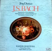 LP - Johann Sebastian Bach , Jörg Demus - Notenbüchlein Für Anna Magdalena. Italienisches Konzert. Französische Suite Nr.5. Chromatische Fantasie Und Fuge./Klavier-Diskothek