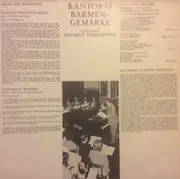 LP - Johann Sebastian Bach , Johannes Brahms - Kantorei Barmen-Gemarke Leitung: Helmut Kahlhöfer - Jesu Meine Freude / Fest- Und Gedenksprüche / Warum Ist Das Licht Gegeben Dem Mühseligen