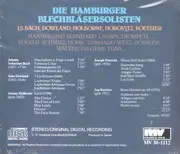 CD - Bach / Dowland / Holborne / Horovitz / Koetsier - Die Hamburger Blechbläsersolisten
