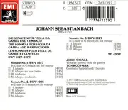 CD - Bach - Die Sonaten Für Viola Da Gamba
