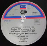 LP - Johann Sebastian Bach - Cantata BWV 147 und 80 - dmm