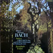 Johann Sebastian Bach , Jürnjakob Timm - Suiten I BWV 1007 G-dur Und II BWV 1008 D-moll Für Violoncello Solo