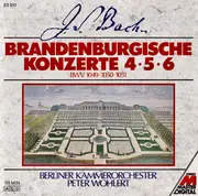 CD - Johann Sebastian Bach - Brandenburgische Konzerte 4 • 5 • 6 (BWV 1049 • 1050 • 1051)