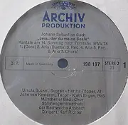 LP - Johann Sebastian Bach , Karl Richter , Münchener Bach-Chor , Hertha Töpper - Magnificat BWV 243 - Kantate - Cantata BWV 78 - gatefold