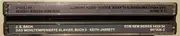 Double CD - Bach / Keith Jarrett - Das Wohltemperierte Klavier, Buch II