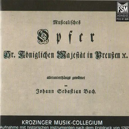 Bach - The Musical Offering