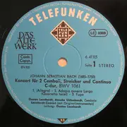 LP - Bach - Konzert Für 2 Cembali C-dur • Tripelkonzert a-moll*