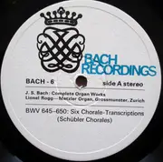 LP - J. S. Bach - Organ Works Volume 6
