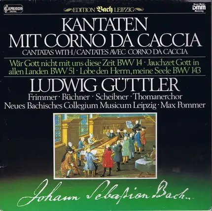 Bach - Kantaten Mit Corno Da Caccia