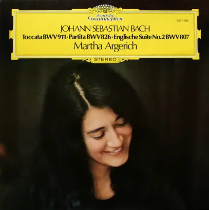Bach / Martha Argerich - Toccata BWV 911 • Partita BWV 826 • Englische Suite No.2 BWV 807