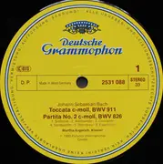 LP - Bach / Martha Argerich - Toccata BWV 911 • Partita BWV 826 • Englische Suite No.2 BWV 807