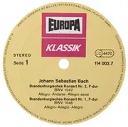 LP - Bach / Maurice André - Brandenburgische Konzerte 1, 2, 6