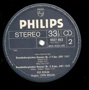 LP - Bach (Maazel) - Brandenburgische Konzerte 1-3