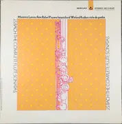 Double LP - Johann Sebastian Bach - The Complete Flute Sonatas - PROMO