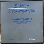 Double LP - J. S. Bach - Les 8 Sonates Pour Flute - hardcover box +insert