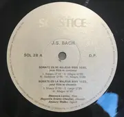 Double LP - J. S. Bach - Les 8 Sonates Pour Flute - hardcover box +insert