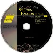 Double CD - Bach - St. John Passion = La Passion Selon St. Jean = Johannes-Passion, BWV 245