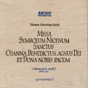 LP-Box - J. S. Bach - Missa Symbolum Nicenum Sanctus Osanna, Benedictus, Agnus Dei Et Dona Nobis Pacem (Messe In H-Moll) BWV 232 - hardcover fabric box +booklet