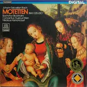 Double LP - Johann Sebastian Bach , Nikolaus Harnoncourt , Stockholm Bach Choir , Concentus Musicus Wien - Die Sechs Motetten BWV 225-230