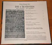 Double LP - Johann Sebastian Bach , Nikolaus Harnoncourt , Stockholm Bach Choir , Concentus Musicus Wien - Die Sechs Motetten BWV 225-230