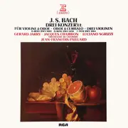 LP - Johann Sebastian Bach , Orchestre De Chambre Jean-François Paillard , Jean-François Paillard , Géra - Bach: Drei Konzerte Für Cembalo - Oboe - Violine
