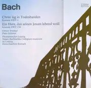 LP - Bach - Christ Lag In Todesbanden (Kantate BWV 4) / Ein Herz, Das Seinen Jesum Lebend Weiß (Kantate BWV 134)