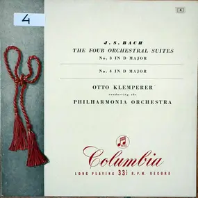 Philharmonia Orchestra - The Four Suites For Orchestra: No. 3 And No. 4