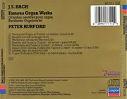 CD - Bach / Peter Hurford - Toccata & Fugue D minor Famous Organ Works